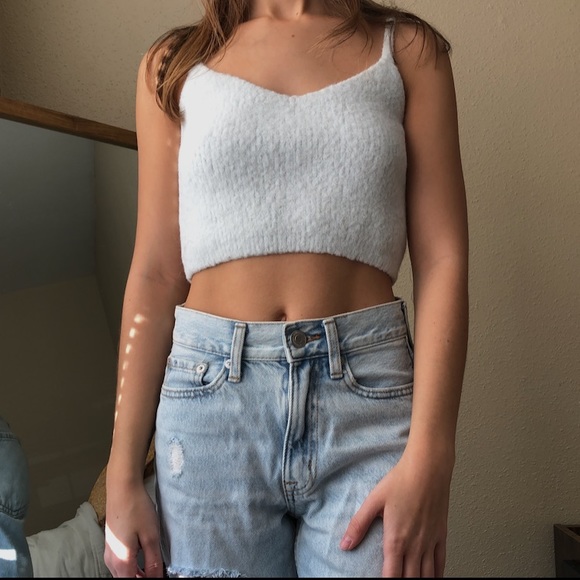 fuzzy white tank - Picture 2 of 3